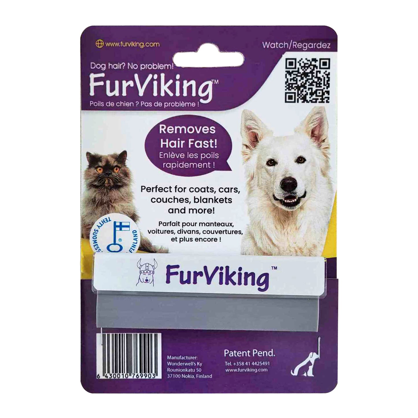 FurViking Pet Hair Removal Tool